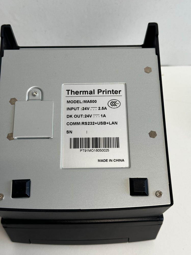 Shelf 12: New MA500 Thermal Printer