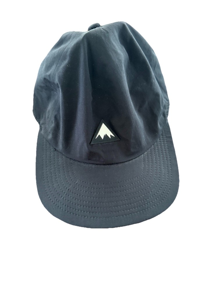 Burton Colfax Cordova 5 Panel Hat Cap Adjustable Strap Back, Black, Low Profile