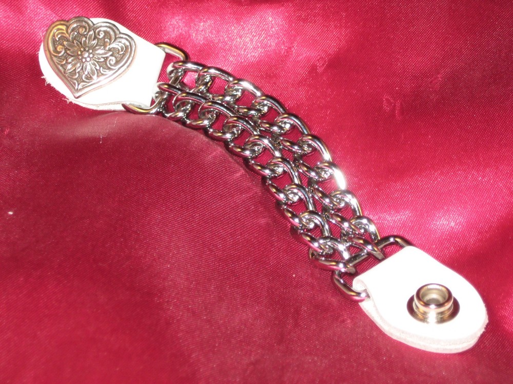 Handcrafted Vest Extender, Heart