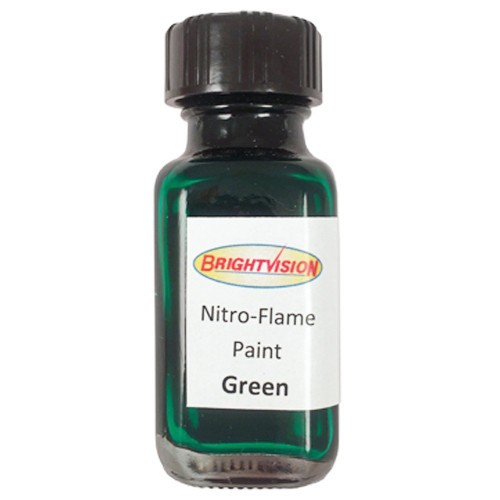 Brightvision GREEN SpectraFlame Nitro-Flame Redline Restoration & Custom Paint
