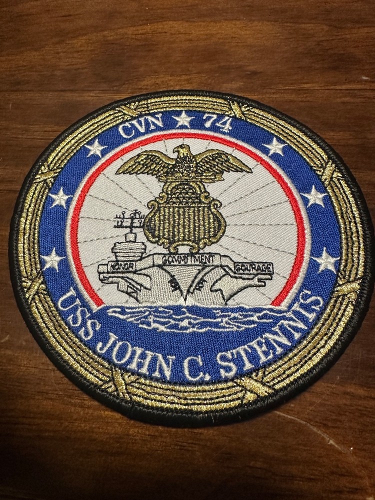 CVN-74 USS JOHN C. STENNIS (5 INCH) patch