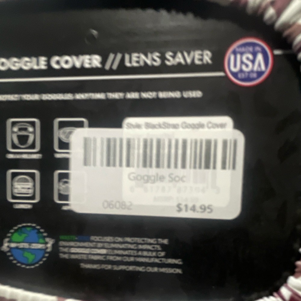 gogglesoc Reusable Goggle Cover Multicolor Snowboarding 06082