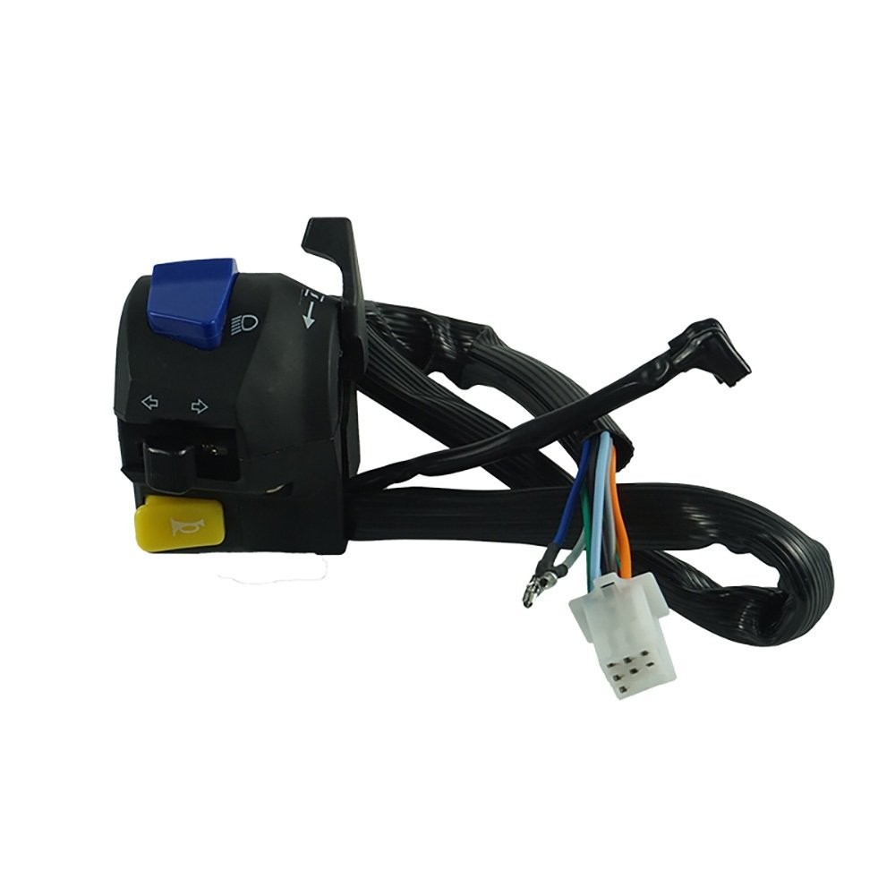 7/8" Motorcycle Handlebar Electrical Control Switch for Horn Turn Signal Start
