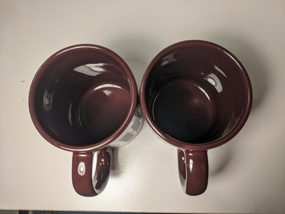 Hershey Coffee Cups Mugs Set of 2 MAR2020