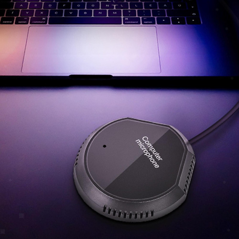 Conference 3.5mm Portable Computer PC Mic for Chatting