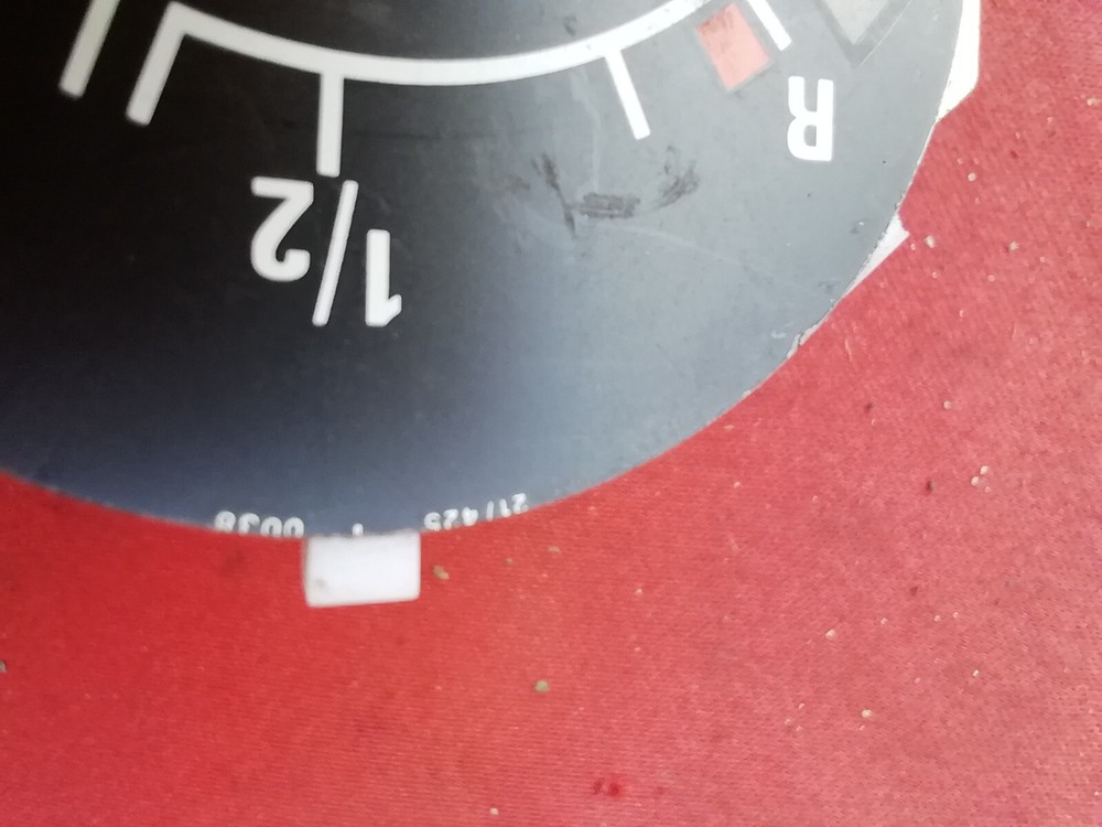 BMW E21 Fuel Clock With Dial
