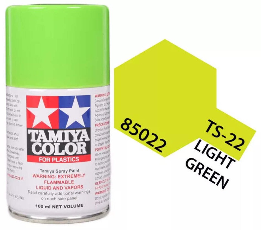 TS-22 Light Green Lacquer Paint 100ml