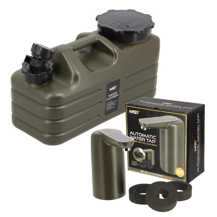 NGT 11L Water Carrier & Auto Tap Bundle