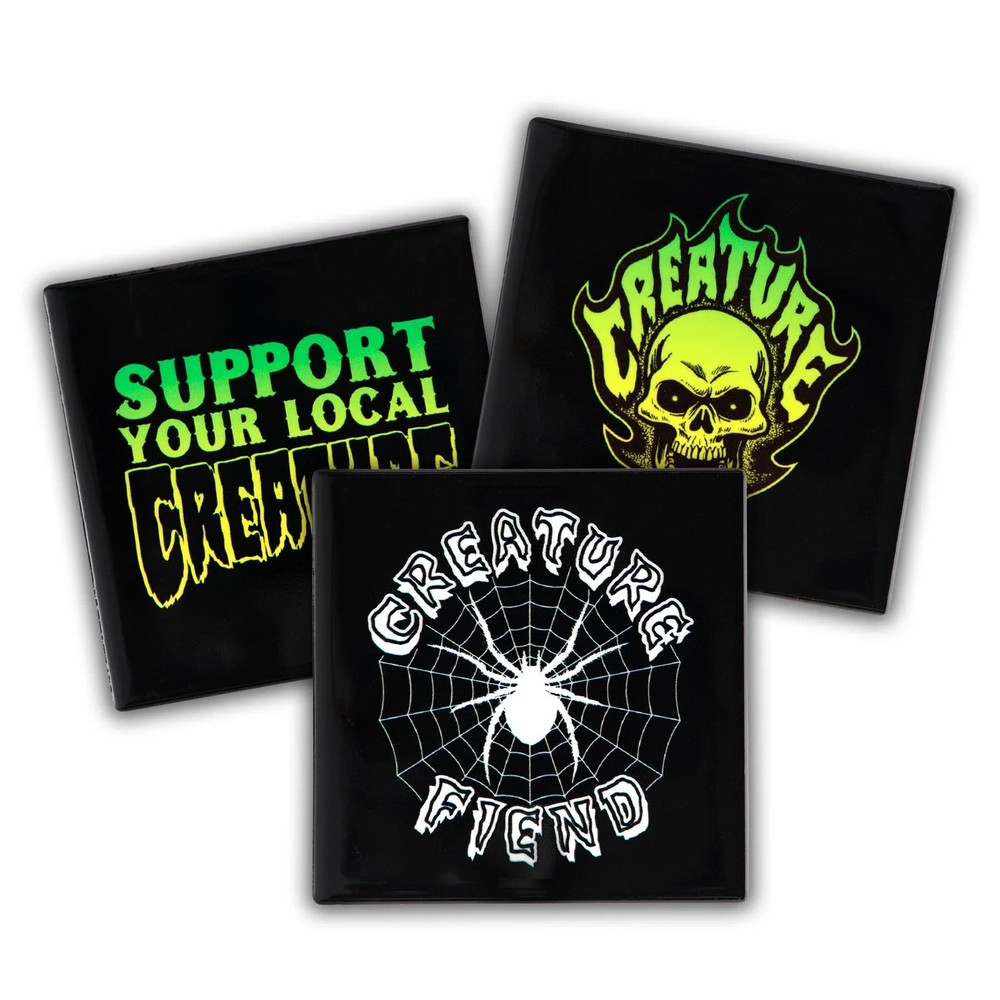 Pool Tile Creature Coaster Set