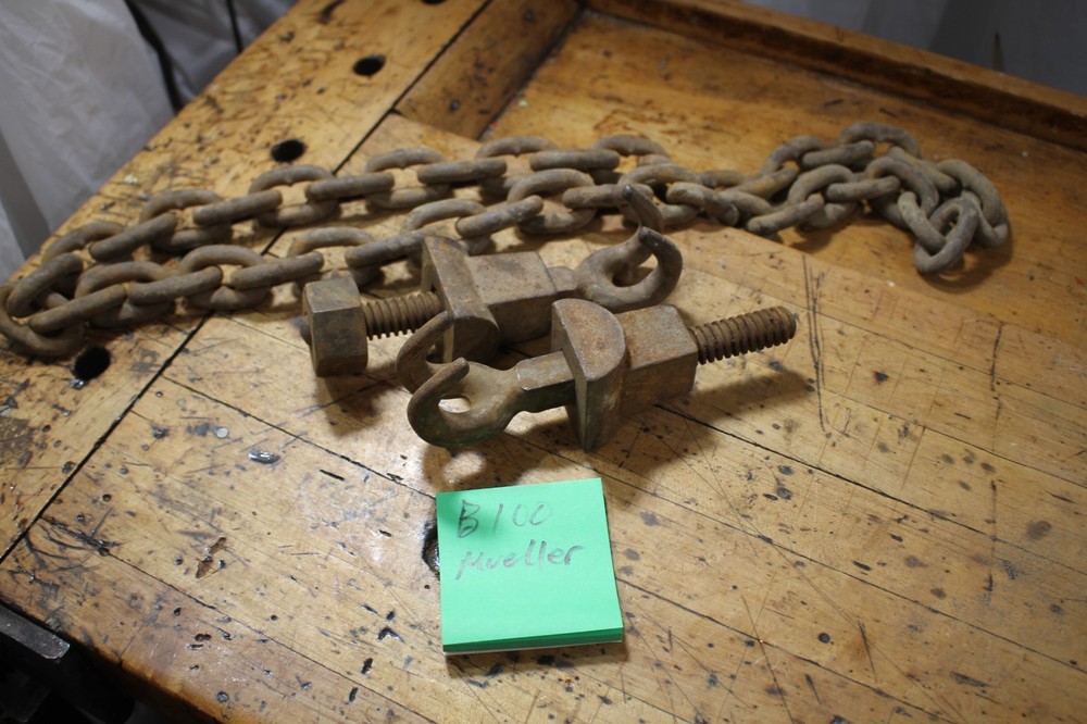 Mueller B100 TOOLING, tapping tool accessories, claw clamps