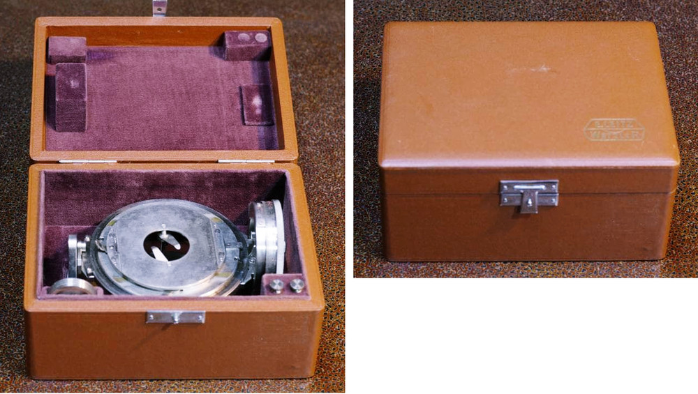 microscope antique Microscope Accessory No. 16 "Leitz Universal Stage UT2" Rare