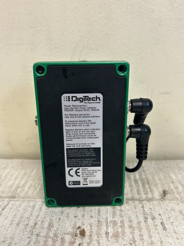 DigiTech X-Series Synth Wah Envelope Filter Guitar Effect Pedal - Tested