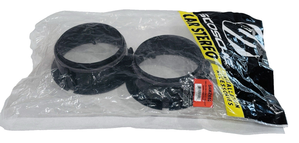 Scosche 6.5" Speaker Adapter For 1995-2004 Mercedes E Class SAMZ652