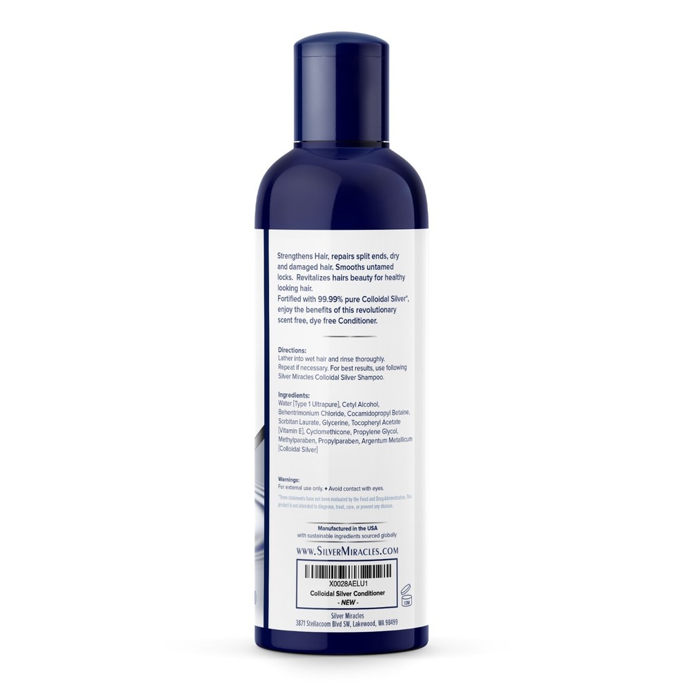 Colloidal Silver Conditioner by Silver Miracles MANUFACTURER DIRECT