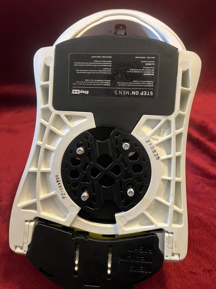 Burton Step On Bindings Size Medium XLNT - FREE SHIPPING