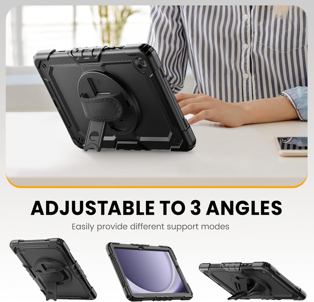 For Samsung Galaxy Tab A11 Plus /A11+/ A9 Plus / A9+ Protective Case With Strap
