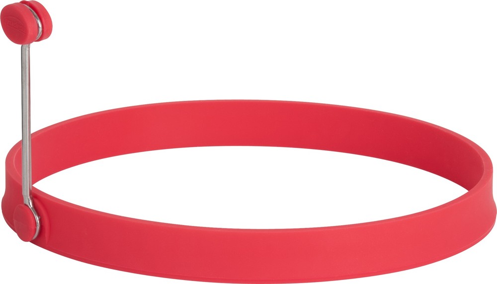Silicone Pancake Ring Red