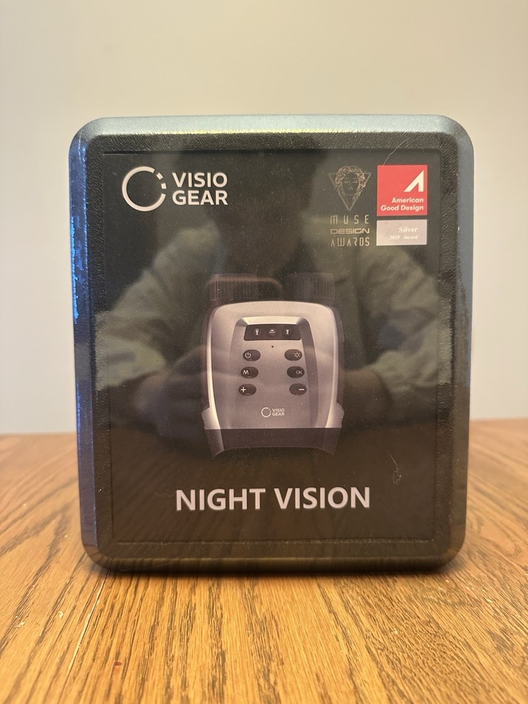 Visio Gear Night Vision Binoculars Optic Type Lunar Silver High Performance