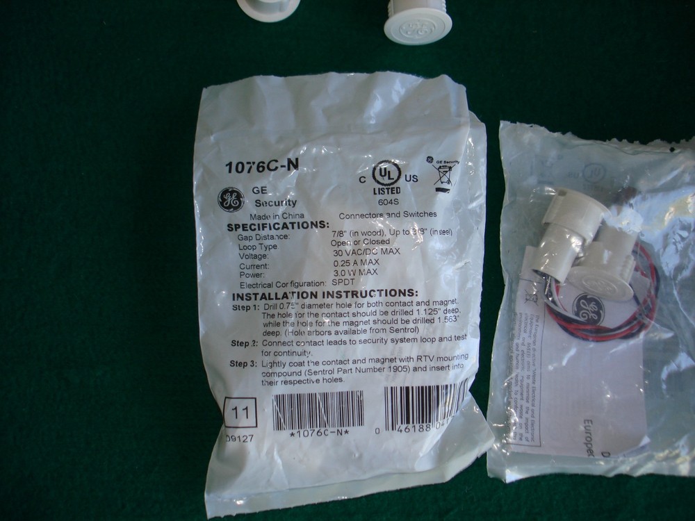 GE MAGNETICALLY ACTUATED DOOR POSITION SWITCH     (4)