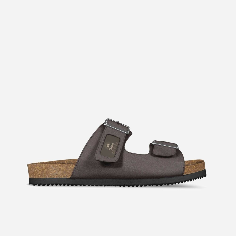 VISIONS BROWN BELT SANDAL MALE