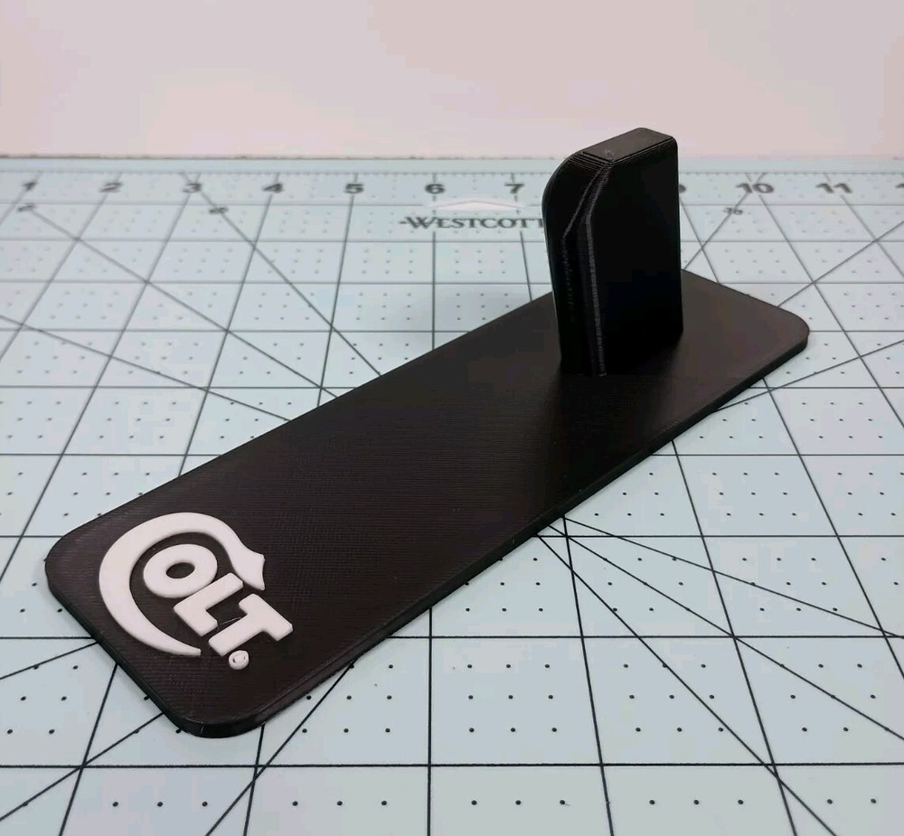 Colt 1911 Pistol Display Stand 3d Printed