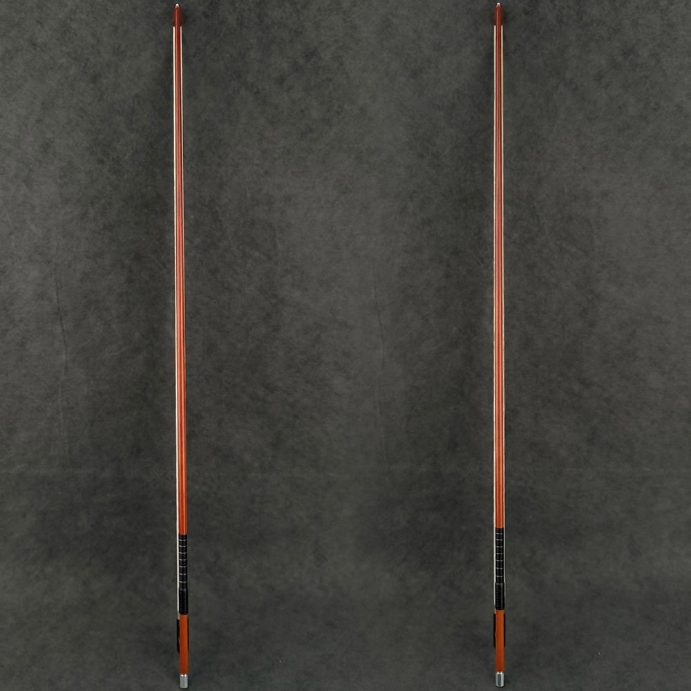 D. Peccatte Copy Master Pernambuco Violin Bow 4/4 Ebony Parisan eye Frog Silver