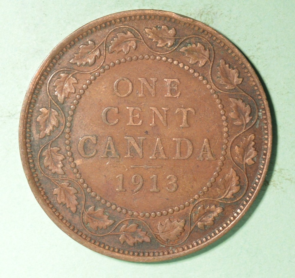 1913 - Canada Large Cent  - INV# X-83