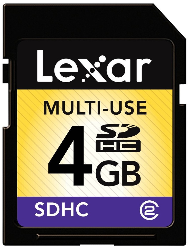 Lexar Professional 4GB Class 4 SDHC Flash Memory Card 8E