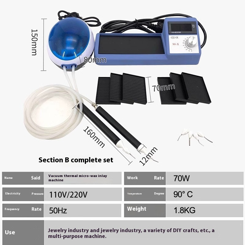 Wax Setting Machine Vacuum Heat Wax Setting Machine Rhinestones