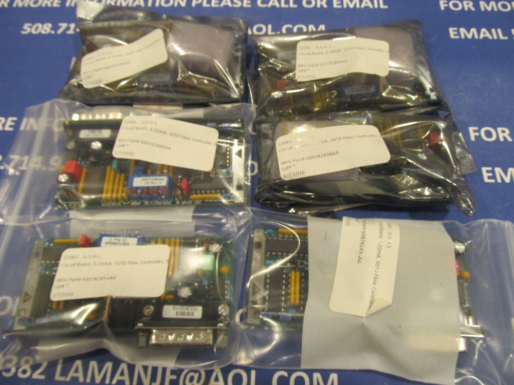 Brooks Instruments Flow Controller Circuit Board, 4-20mA, 5050, S097X249AAA
