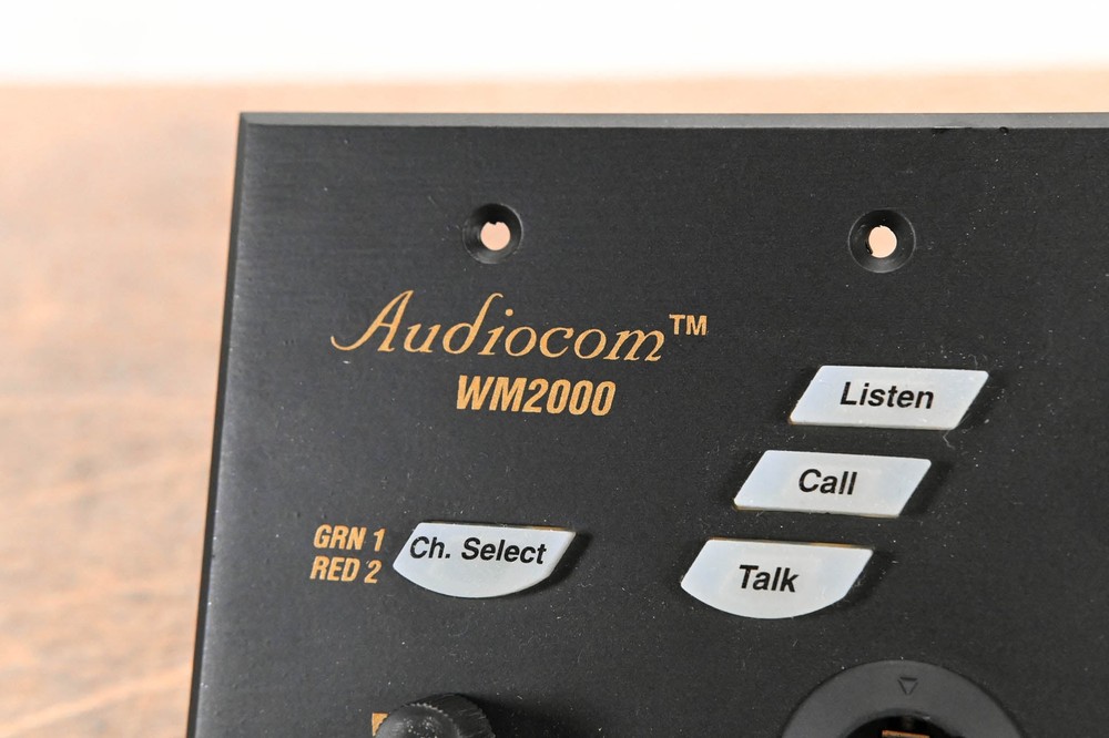 Telex Audiocom WM2000 Wall Mount Intercom Headset Station