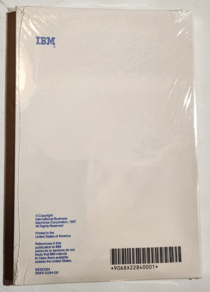 IBM Personal System/2Model 80 Quick Reference + Color Monitor User guide.