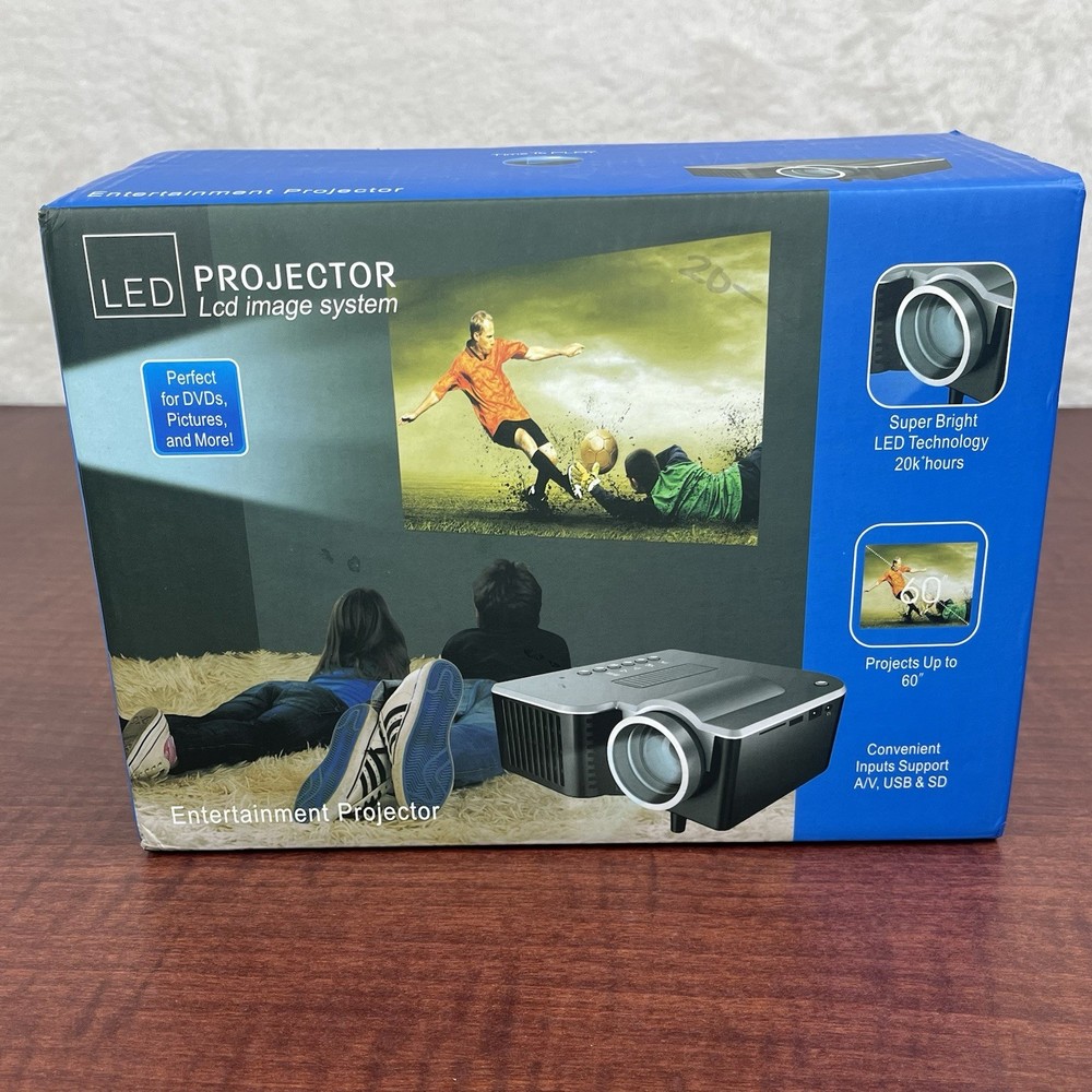 LED Projector LCD Image System Model: A-Z308-00A New In Box