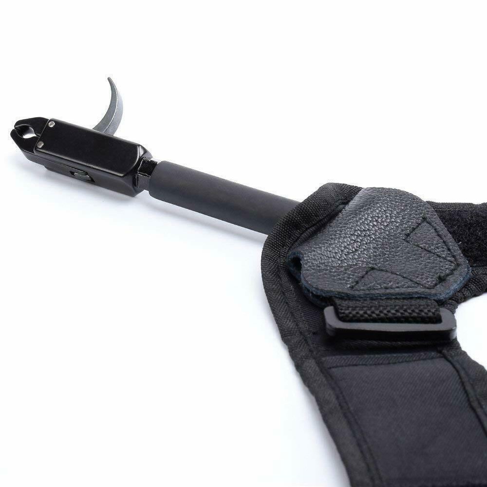 Compound Bow Release Aid Trigger Caliper Adjustable Wrist Strap Archery Shooting