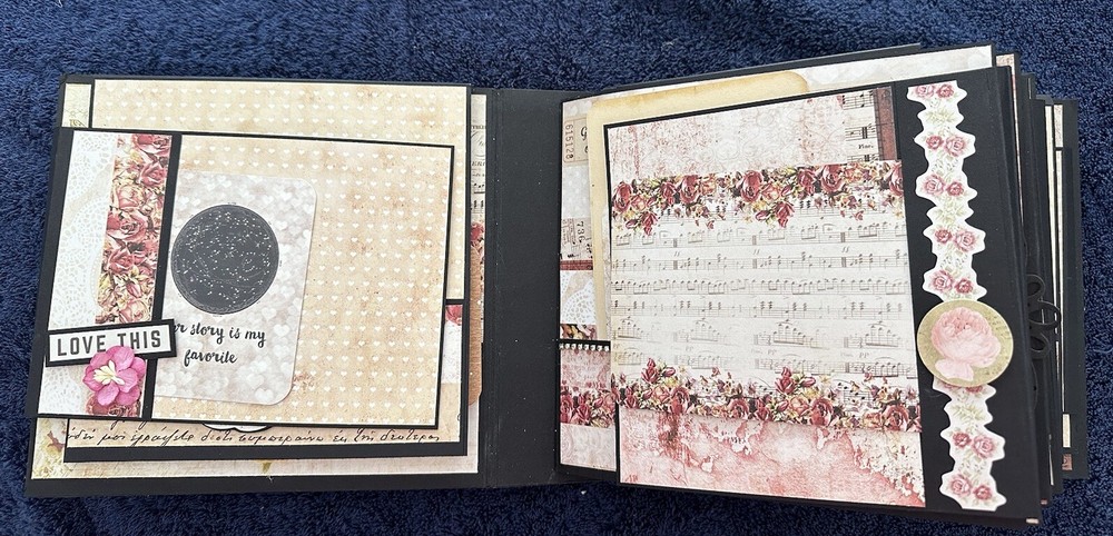 Handmade Album Using Prima Paperline