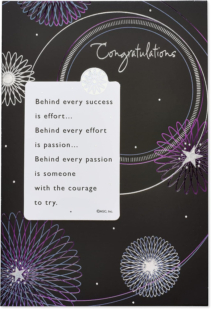 Congratulations Card (Courage to Try)
