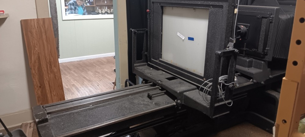 Large Format Cadette Camera with Rail system