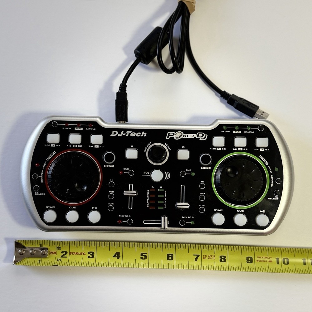 DJ Tech - PoketDJ - USB Powered DJ Software Controller