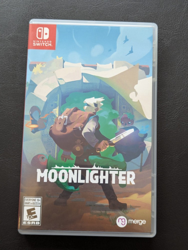 Moonlighter Nintendo Switch OEM Replacement Game Case (NO GAME)