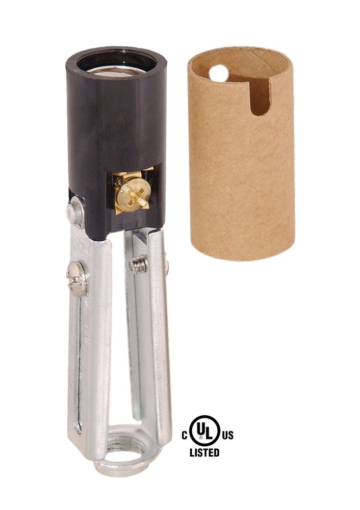 B&P Lamp® Keyless Candle Socket, Adjustable