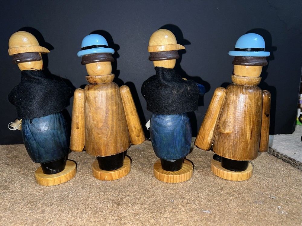 4 Wood Incense Burner Smokers (read))