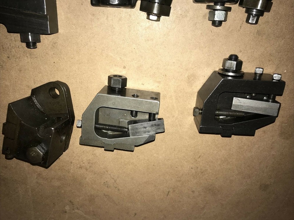OG TOOL HOLDERS AND CROSS SLIDES LOT
