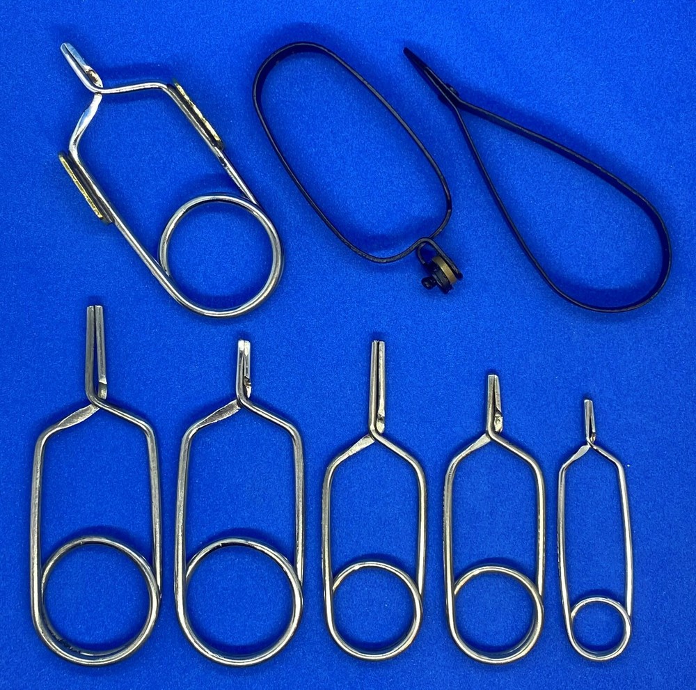 HACKLE PLIERS - 9 STYLES - NEW!