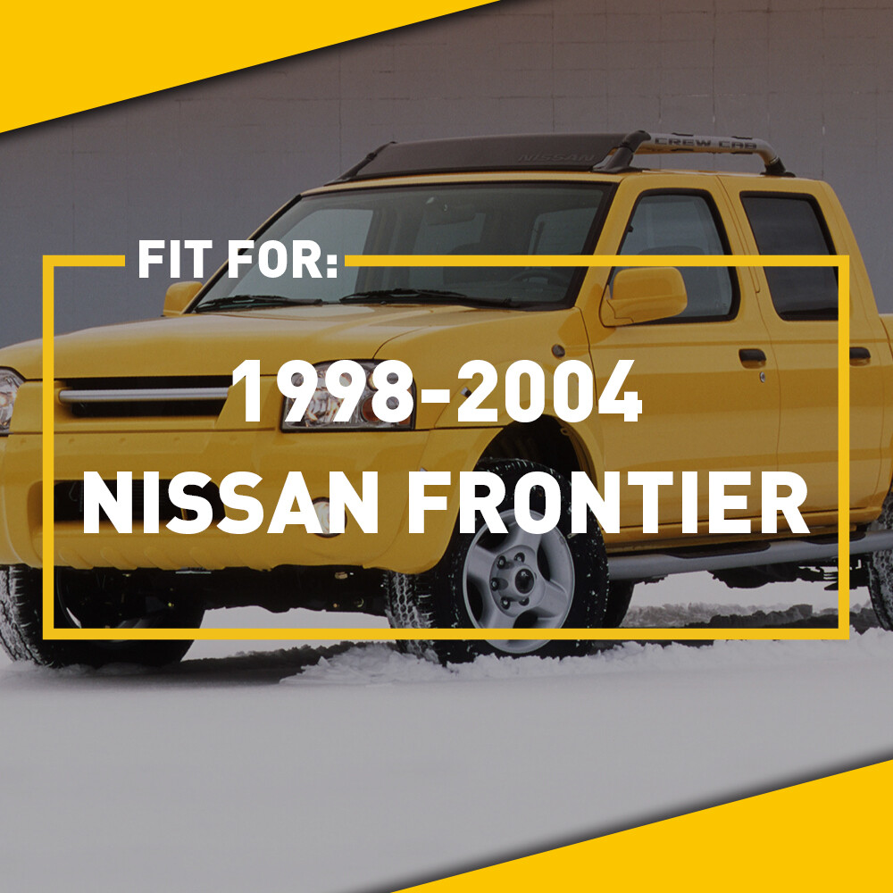 For 1998-2004 Nissan Frontier Rear Tailgate Support Cable Straps Set Left/Right