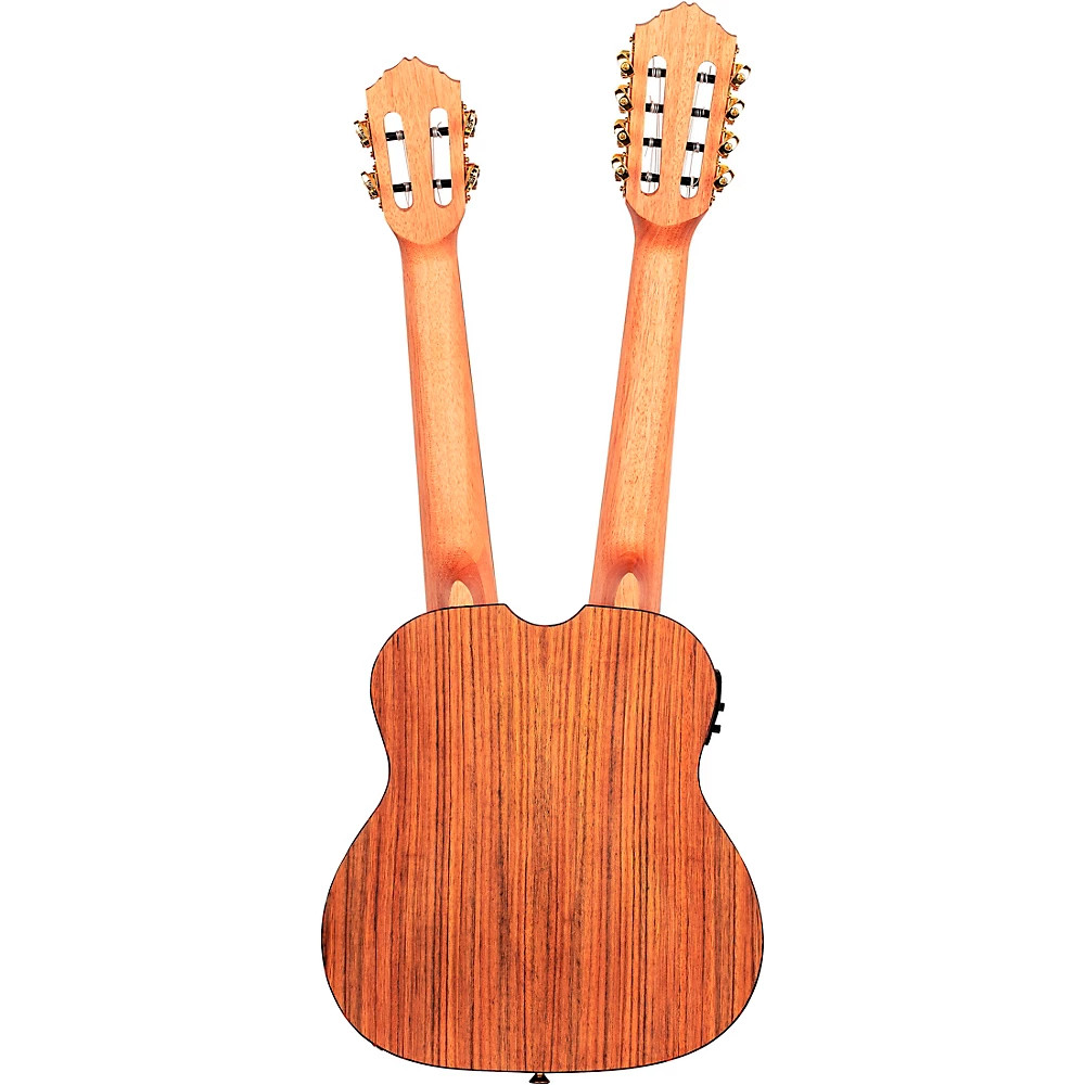 Ortega HYDRA Double Neck 4-String & 8-String Tenor A/E Ukulele Satin