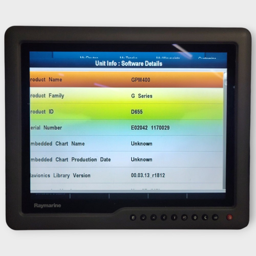Raymarine GPM400 G-Series Multifunction Processor Unit E02042 (US Version) Good