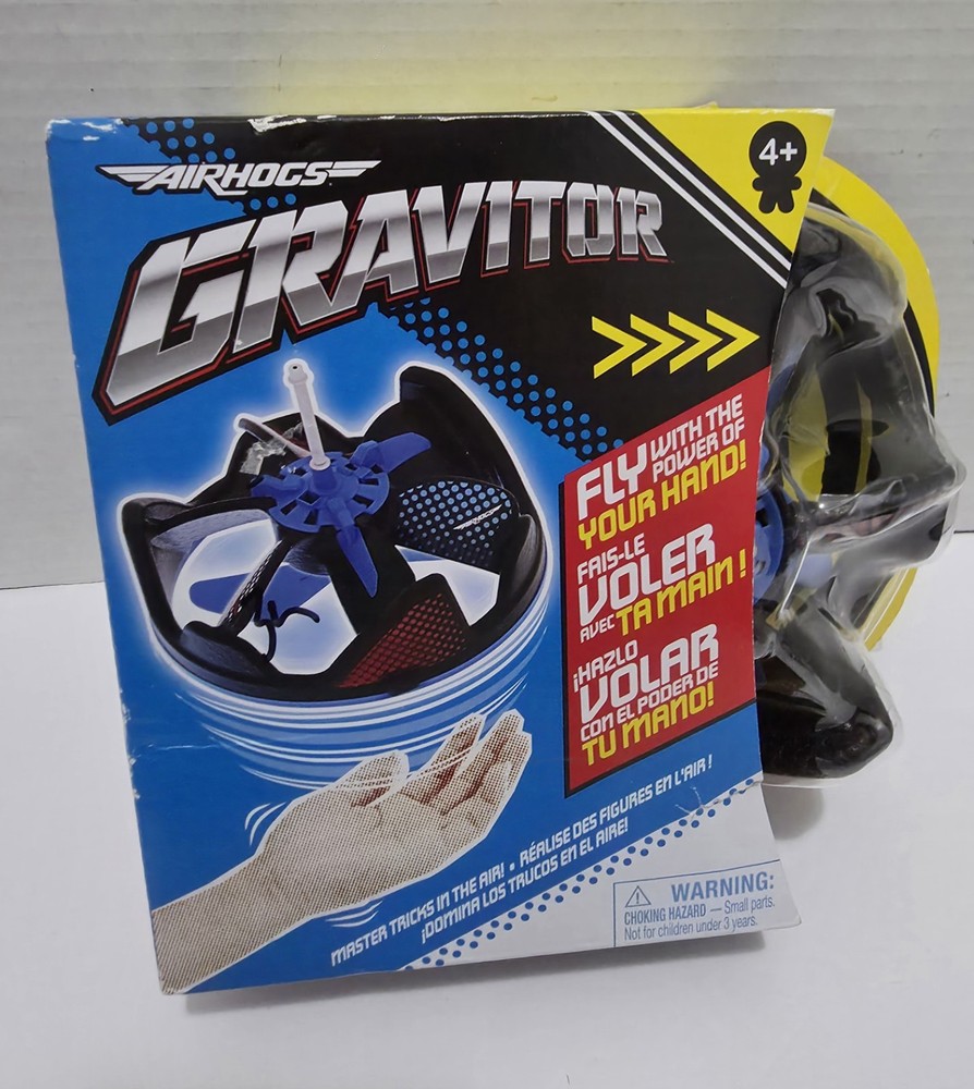Spin Master (2021) Airhogs Wave-Control Technology Gravitor w Trick Stick———24