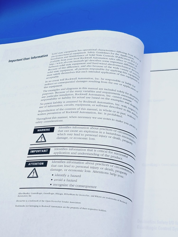 Allen-Bradley Programmable Controllers & Controller System User's Manual Book