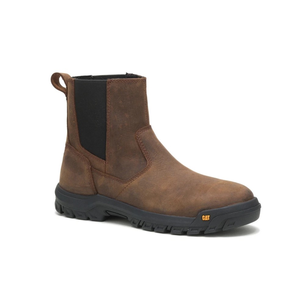 Caterpillar Men Wheelbase Steel Toe Work Boot