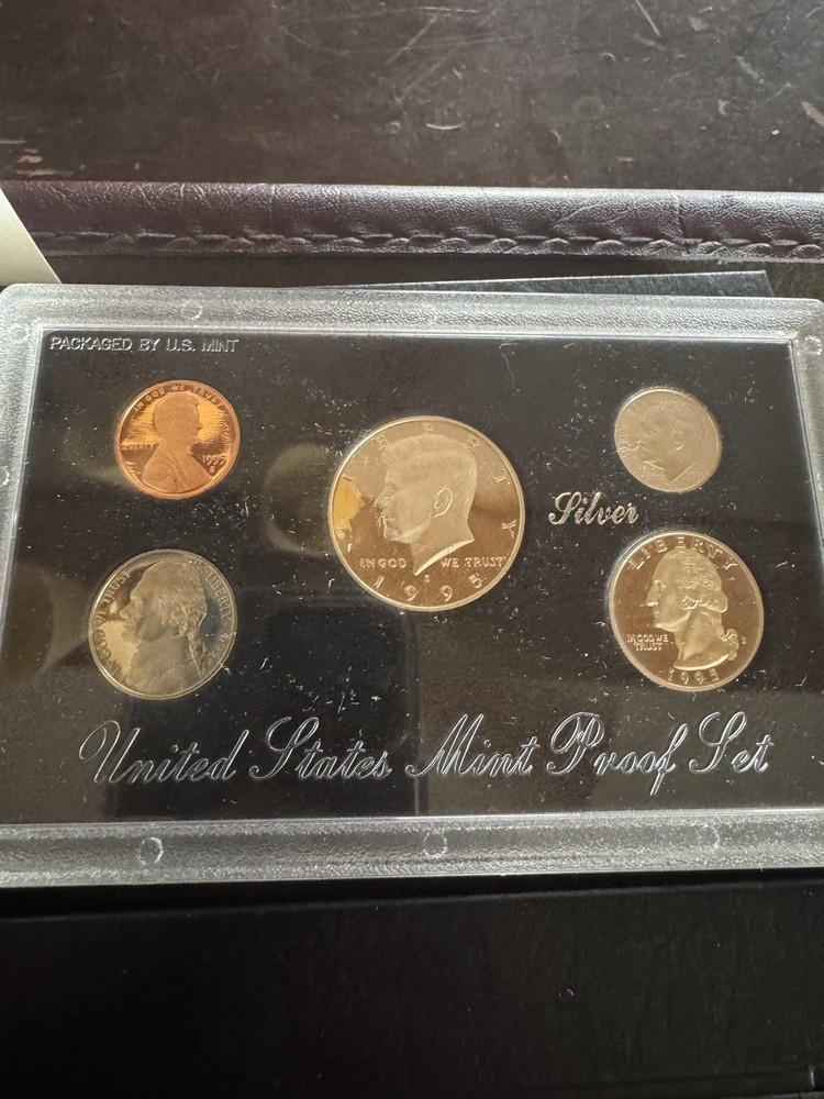 4-US Mint Silver Proof Set 5 Coin  Includes 4 separate mint proof sets.